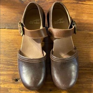 Dansko heeled Mary Janes